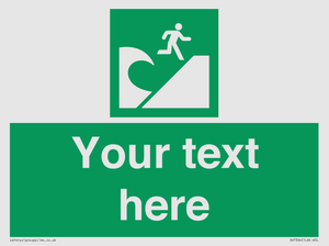 Custom Safe Condition Tsunami evacuation area